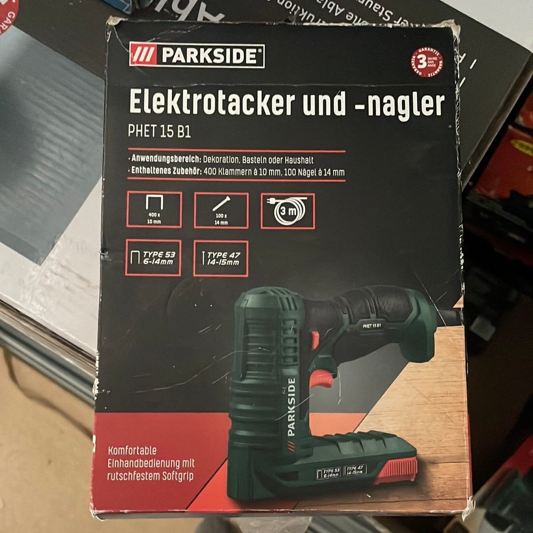 Elektrotacker Elektronagler - Parkside - PHET 15 B1