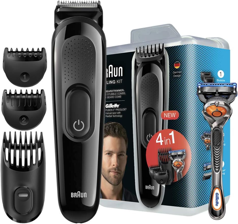 Braun SK3000 Styling-Set 4-in-1 Haar- und Bartschneider