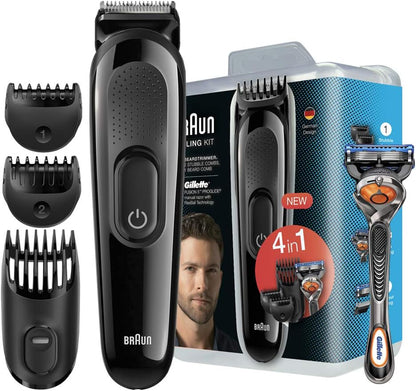 Braun SK3000 Styling-Set 4-in-1 Haar- und Bartschneider