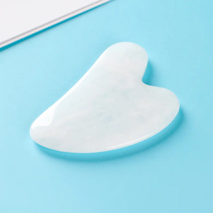 Jade Roller Gua Sha Scraper Face Lift Slimming Anti-Aging Wrinkles Massage Tool Skincare Body Guasha Detox Facial Massager