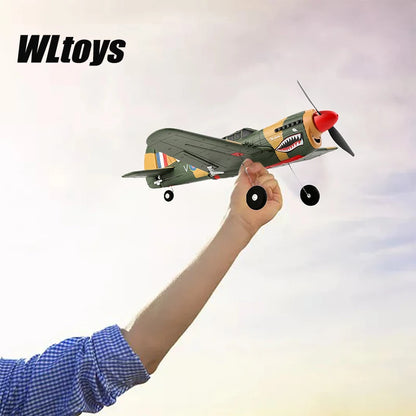 WLtoys A220 A210 A260 2.4G 4Ch 6G/3D Stunt Plane Six Axis RC Fighter RC Airplane Electric Glider Unmanned  Aircraft Outdoor Toy