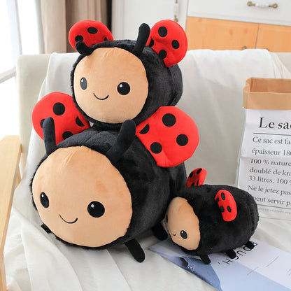 New Anime Kawaii Plush Bee Ladybug Baby Toys Speelgoed Stuffed Toys20-40CM