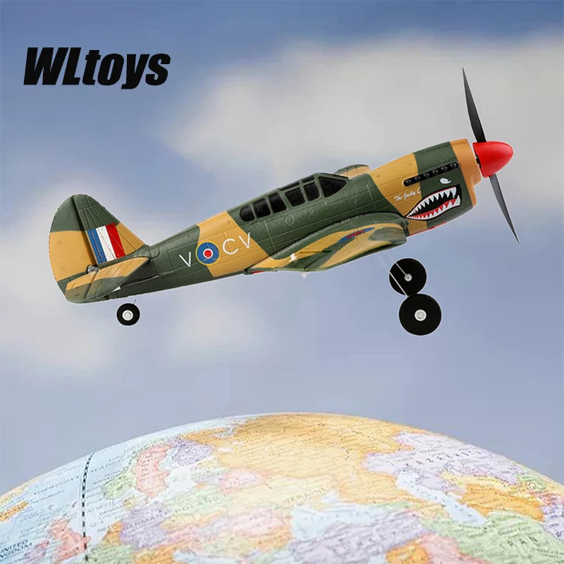 WLtoys A220 A210 A260 2.4G 4Ch 6G/3D Stunt Plane Six Axis RC Fighter RC Airplane Electric Glider Unmanned  Aircraft Outdoor Toy