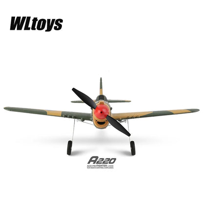 WLtoys A220 A210 A260 2.4G 4Ch 6G/3D Stunt Plane Six Axis RC Fighter RC Airplane Electric Glider Unmanned  Aircraft Outdoor Toy