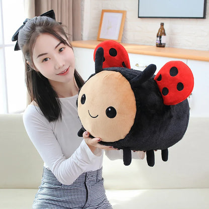 New Anime Kawaii Plush Bee Ladybug Baby Toys Speelgoed Stuffed Toys20-40CM