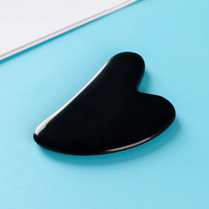 Jade Roller Gua Sha Scraper Face Lift Slimming Anti-Aging Wrinkles Massage Tool Skincare Body Guasha Detox Facial Massager