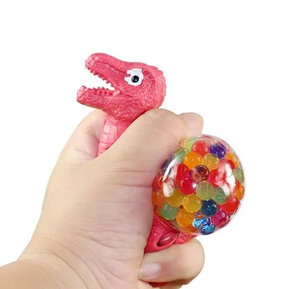 1pc neue Dinosaurier Squeeze Spielzeug für Kinder belüftete Trauben ball Prise Dekompression Anti stress Squishy Spielzeug Relief Stress