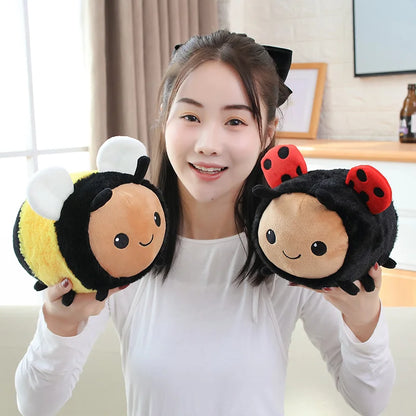 New Anime Kawaii Plush Bee Ladybug Baby Toys Speelgoed Stuffed Toys20-40CM