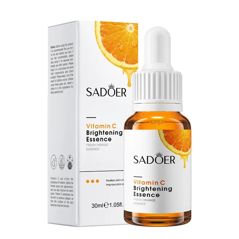 Vitamin C Brightening Face Serum – Hydrating, Repairing, and Firming Skin Care Essence SADOER