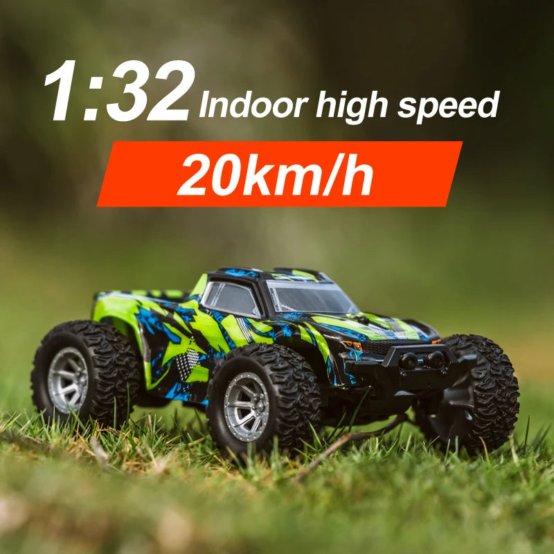 1:32 Mini RC Auto fern gesteuerte Autos 20 km/h Offroad-Hoch geschwindigkeit rennen Indoor Drift Beschleunigung Kinder elektrische Spielzeug Crawler