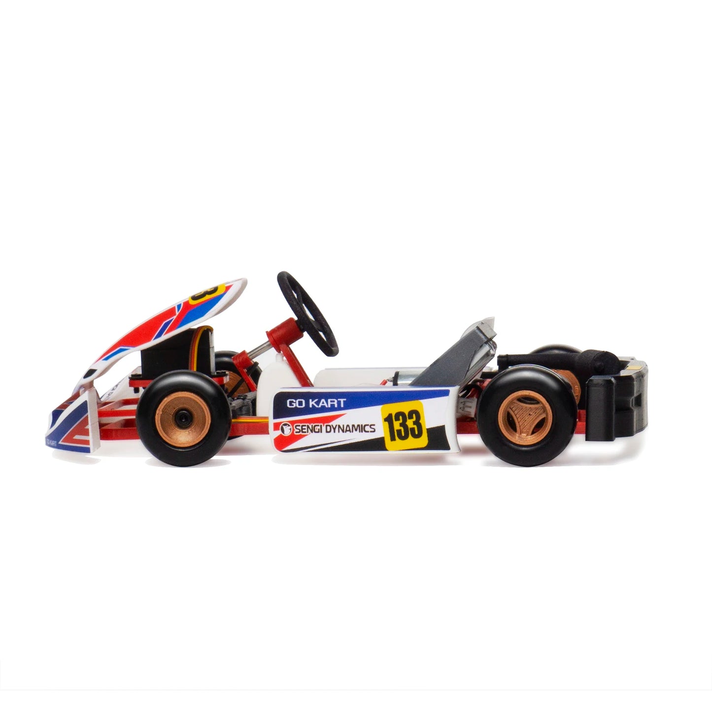 Minimum RC Sengi KART-80 Assembled RC Remote Control Micro Scale RC Car Simulation Kart go kart Kit PNP For Children Kids