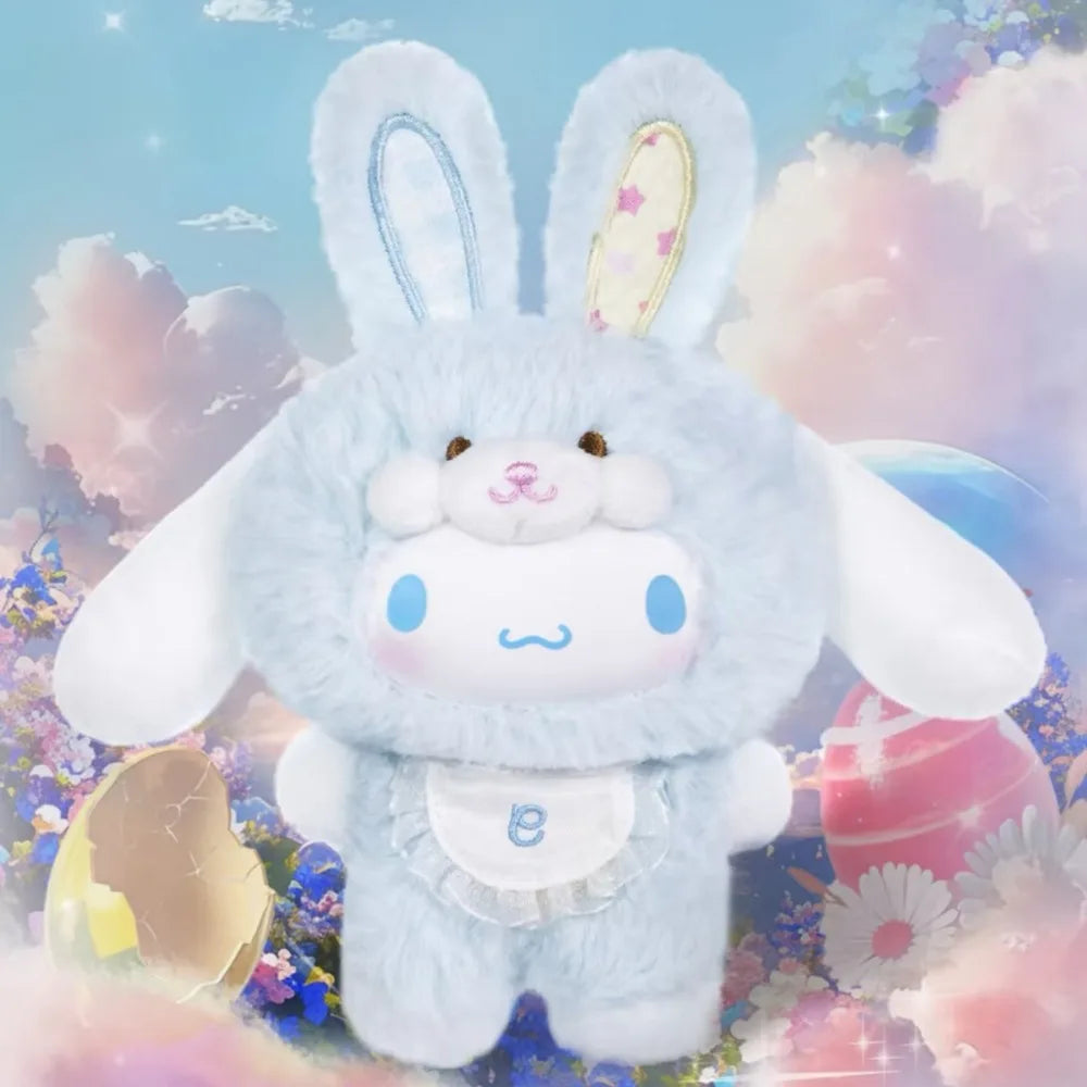 Neue Sanrio Charakter Elf Bunny Serie Blind Box Spielzeug Vinyl Gesicht Anhänger Mystery Box Cinnamoroll Kuromi Melody Puppe Überraschung Geschenke