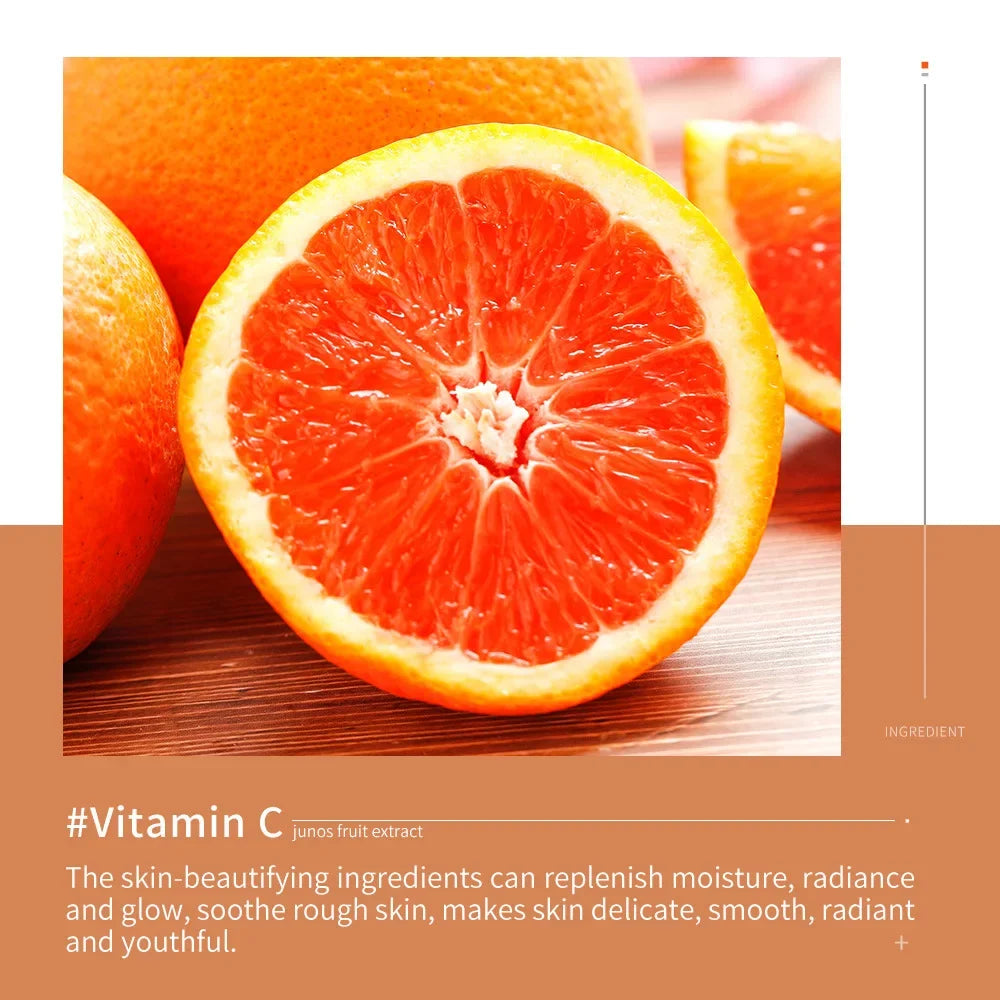 Vitamin C Brightening Face Serum – Hydrating, Repairing, and Firming Skin Care Essence SADOER