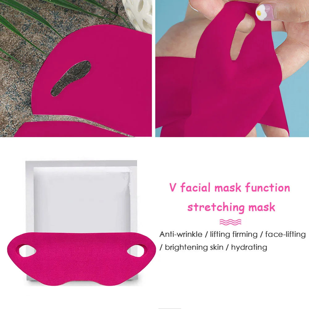 Gesichts lifting Maske V-Form Gesicht Kinn Wange Haut Schönheit Abnehmen Myo ödem von schlanken Säuglingen mit Doppel kinn Bandage heben