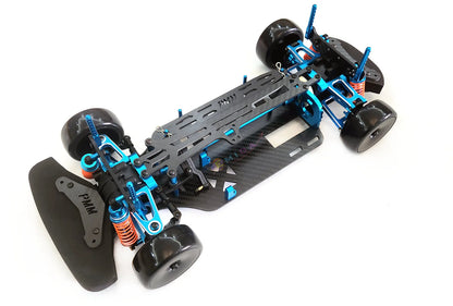 Tamiya Sakura TT02B TT02 TT01 D5 D5S TRF416 1:10 4WD RC Car Kohlefaserrahmen Al-Legierung DIY Modell Drift Racing Upgrade Teile KIT