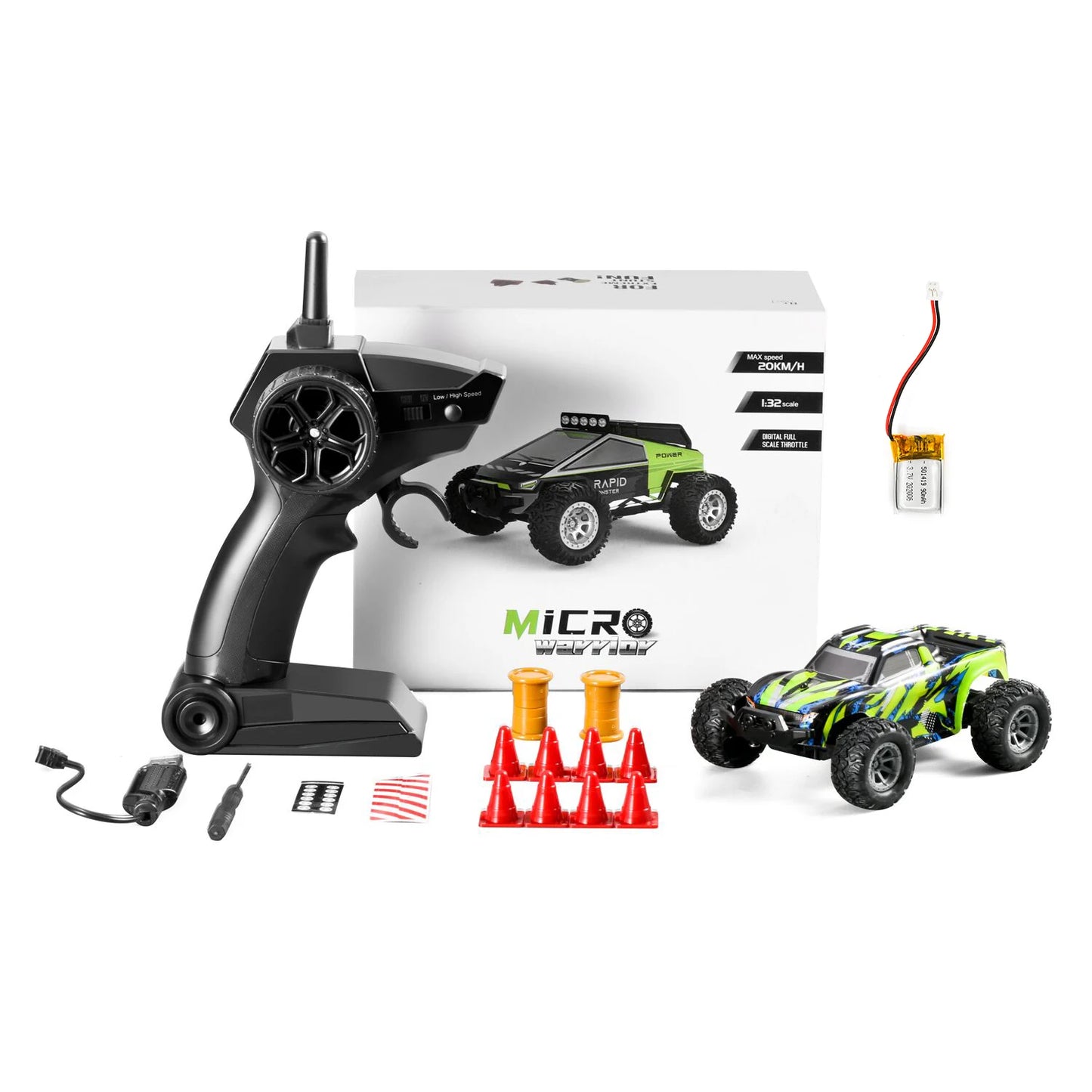 1:32 Mini RC Auto fern gesteuerte Autos 20 km/h Offroad-Hoch geschwindigkeit rennen Indoor Drift Beschleunigung Kinder elektrische Spielzeug Crawler