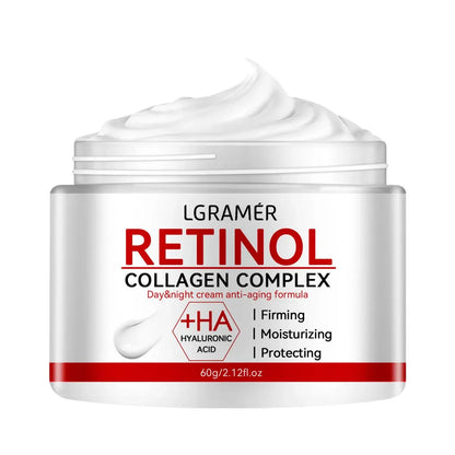 Retinol Lifting Straffende Creme mit Kollagen – Glättet Falten, Feuchtigkeitsspendend, Hautaufhellend und Hautstraffend