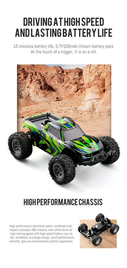 1:32 Mini RC Auto fern gesteuerte Autos 20 km/h Offroad-Hoch geschwindigkeit rennen Indoor Drift Beschleunigung Kinder elektrische Spielzeug Crawler