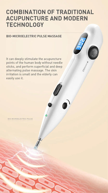 Chinese Medical Health Device – Acupuncture Point Pen with Digital Therapy