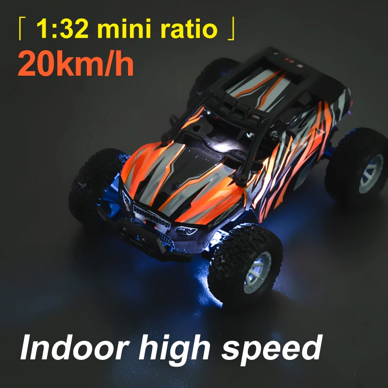 1:32 Mini RC Auto fern gesteuerte Autos 20 km/h Offroad-Hoch geschwindigkeit rennen Indoor Drift Beschleunigung Kinder elektrische Spielzeug Crawler