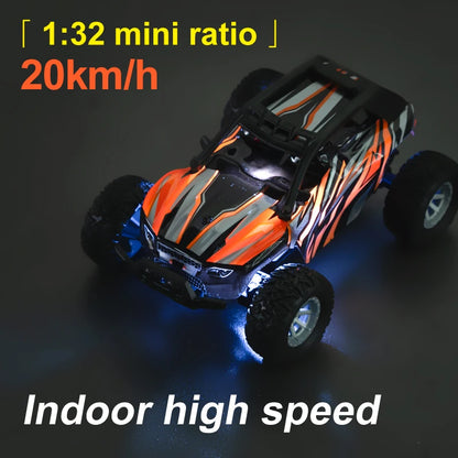 1:32 Mini RC Auto fern gesteuerte Autos 20 km/h Offroad-Hoch geschwindigkeit rennen Indoor Drift Beschleunigung Kinder elektrische Spielzeug Crawler