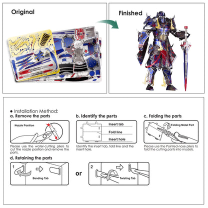 3d Metall Modell Kits Titan  kreative Geschenke für Weihnachten