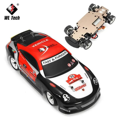 WLtoys K969 1:28 4WD 2.4G Mini RC Racing Car High Speed Off-Road Remote Control Drift Toys Alloy Vehicle for Children Kids Gift