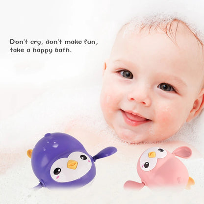 Play Water Swimming Toys Children Kids Bathtub Animals Shower Bath Clockwork Dolls Baby Summer Bathroom Bathing Cute Funny Toy