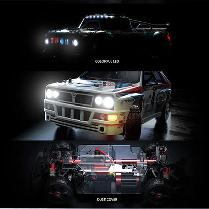 Hyper Go MJX 14303 1：14 4WD Off-Road RC Car 65KM/H LED Remote Control Cars Brushless High Speed Drift Monster Truck Rally Cars