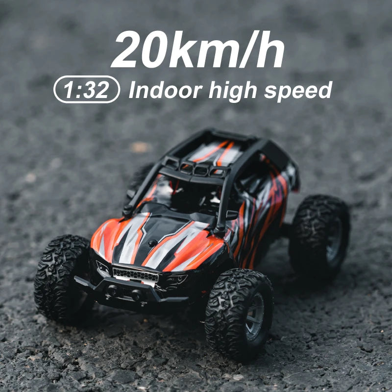 1:32 Mini RC Auto fern gesteuerte Autos 20 km/h Offroad-Hoch geschwindigkeit rennen Indoor Drift Beschleunigung Kinder elektrische Spielzeug Crawler