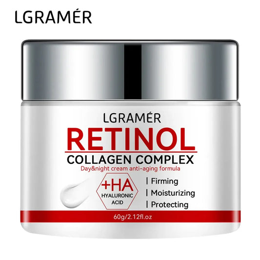 Retinol Lifting Straffende Creme mit Kollagen – Glättet Falten, Feuchtigkeitsspendend, Hautaufhellend und Hautstraffend