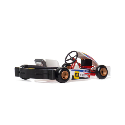 Minimum RC Sengi KART-80 Assembled RC Remote Control Micro Scale RC Car Simulation Kart go kart Kit PNP For Children Kids