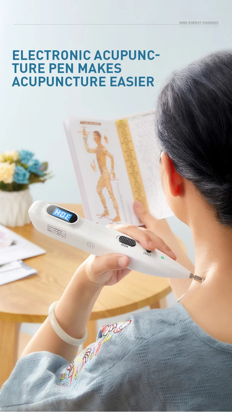 Chinese Medical Health Device – Acupuncture Point Pen with Digital Therapy