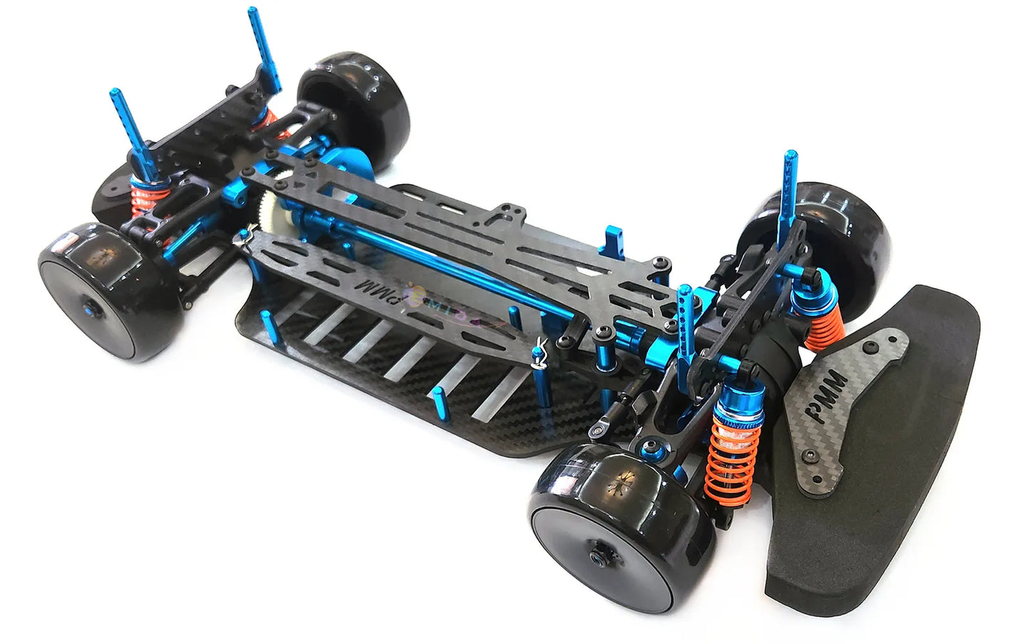 Tamiya Sakura TT02B TT02 TT01 D5 D5S TRF416 1:10 4WD RC Car Kohlefaserrahmen Al-Legierung DIY Modell Drift Racing Upgrade Teile KIT