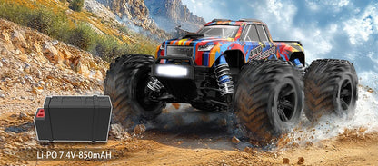 Hyper Go MJX 14303 1：14 4WD Off-Road RC Car 65KM/H LED Remote Control Cars Brushless High Speed Drift Monster Truck Rally Cars