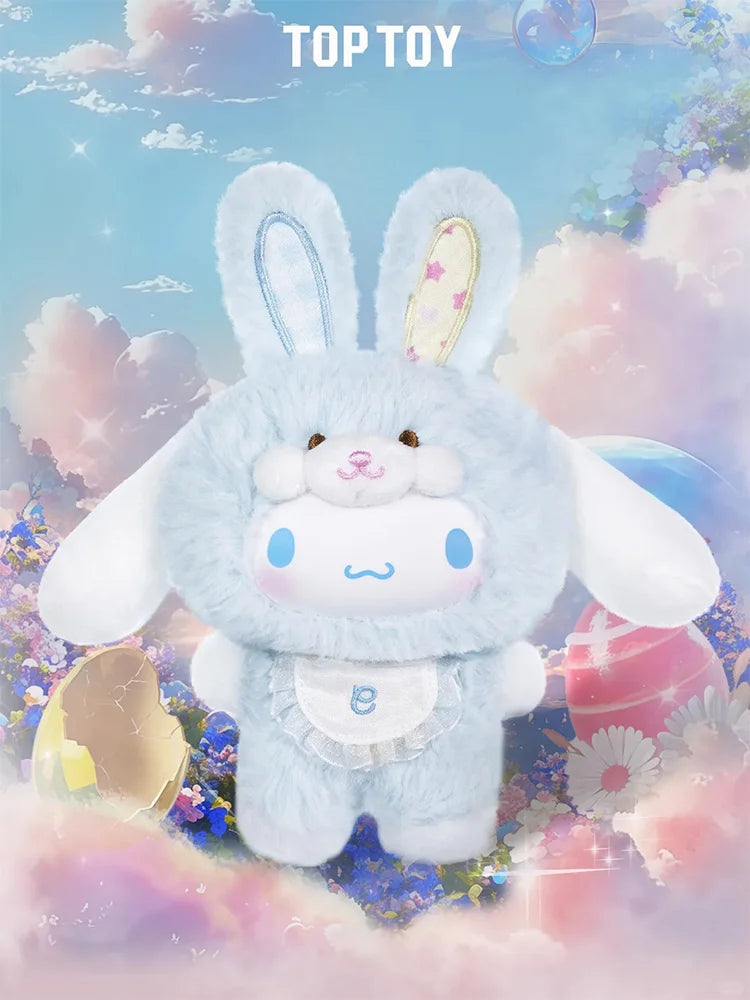 Neue Sanrio Charakter Elf Bunny Serie Blind Box Spielzeug Vinyl Gesicht Anhänger Mystery Box Cinnamoroll Kuromi Melody Puppe Überraschung Geschenke