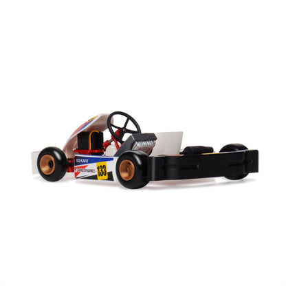 Minimum RC Sengi KART-80 Assembled RC Remote Control Micro Scale RC Car Simulation Kart go kart Kit PNP For Children Kids