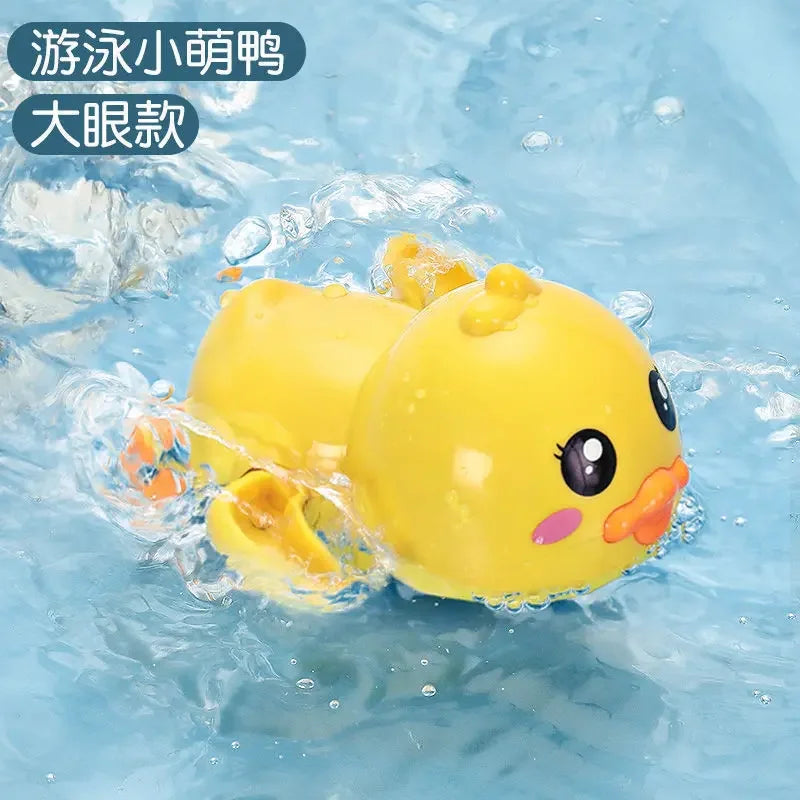 Play Water Swimming Toys Children Kids Bathtub Animals Shower Bath Clockwork Dolls Baby Summer Bathroom Bathing Cute Funny Toy