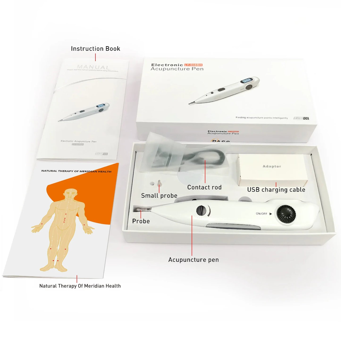 Chinese Medical Health Device – Acupuncture Point Pen with Digital Therapy