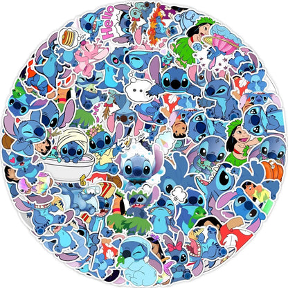 10/50pcs niedlichen Disney Cartoon Lilo Stich Aufkleber für Kinder Kawaii Anime Aufkleber Graffiti Laptop Skateboard Telefon Aufkleber Spielzeug