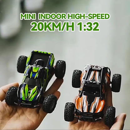 1:32 Mini RC Auto fern gesteuerte Autos 20 km/h Offroad-Hoch geschwindigkeit rennen Indoor Drift Beschleunigung Kinder elektrische Spielzeug Crawler