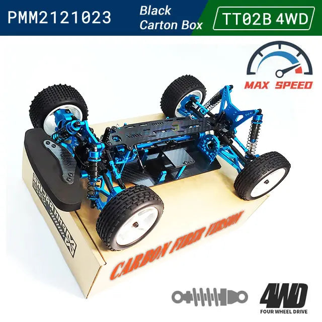 Tamiya Sakura TT02B TT02 TT01 D5 D5S TRF416 1:10 4WD RC Car Kohlefaserrahmen Al-Legierung DIY Modell Drift Racing Upgrade Teile KIT