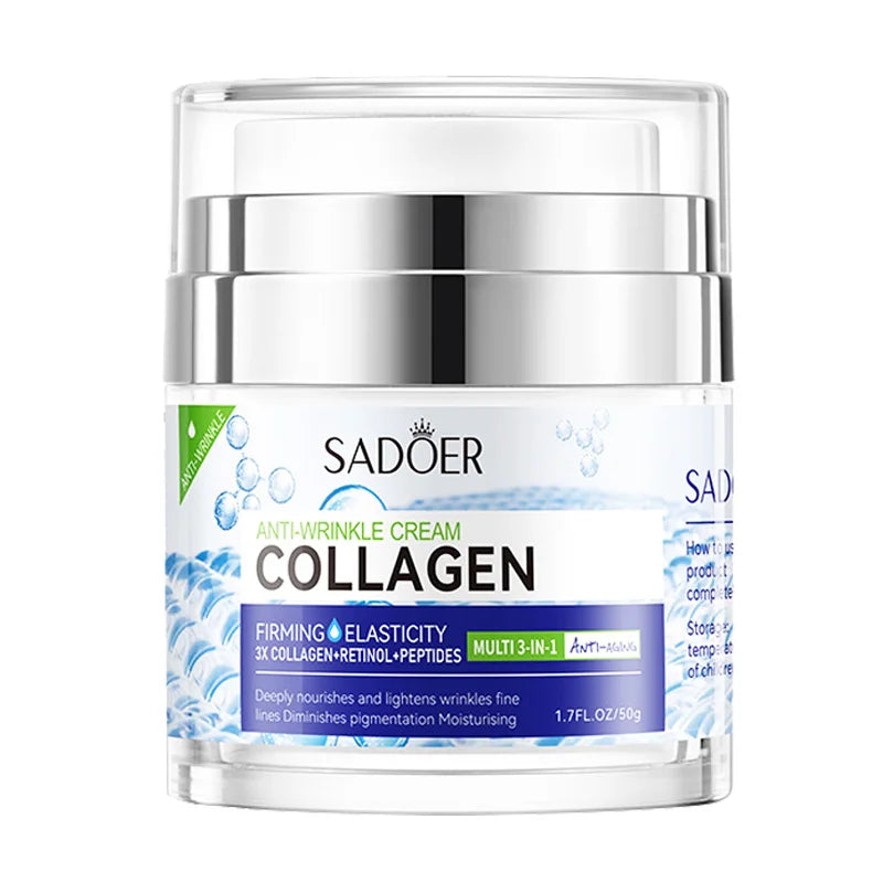 Die SADOER Vitamin C Collagen Gesichtscreme bietet eine umfassende Hautpflege