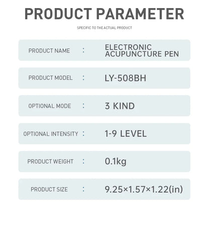 Chinese Medical Health Device – Acupuncture Point Pen with Digital Therapy