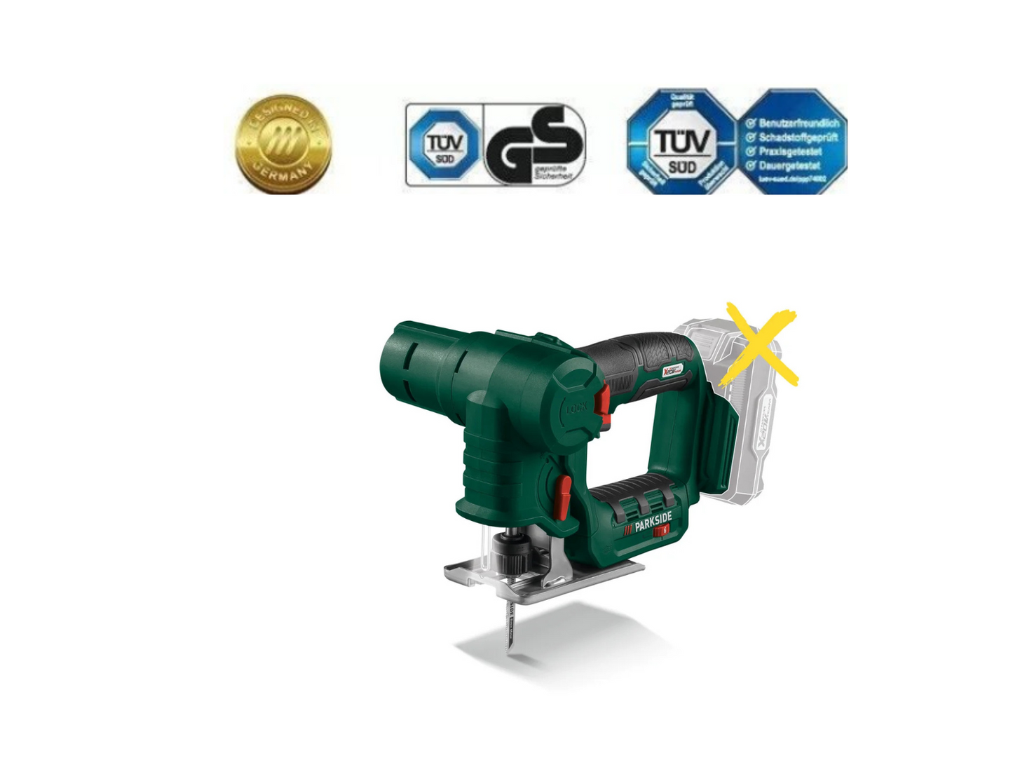 PARKSIDE® 20 V Akku Stich- und Säbelsäge 2in1 »PSSSA 20 Li B2«, ohne Akku und Ladegerät