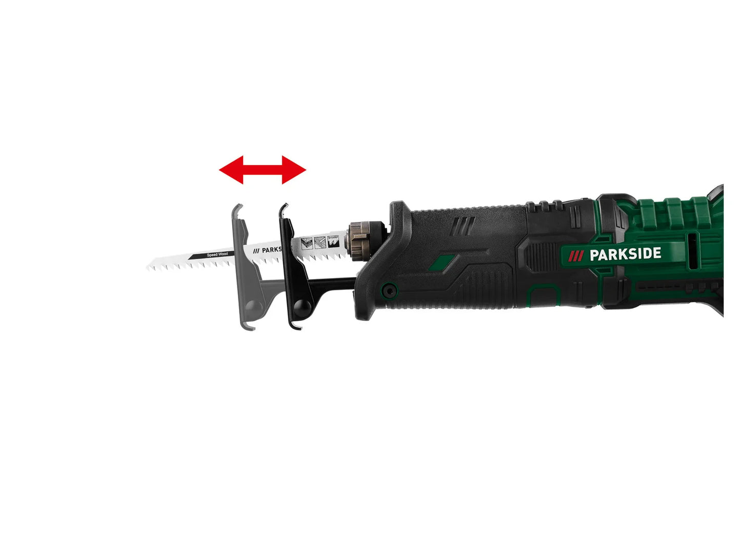 PARKSIDE® 20 V Akku-Säbelsäge »PSSA 20-Li B2«, ohne Akku und Ladegerät