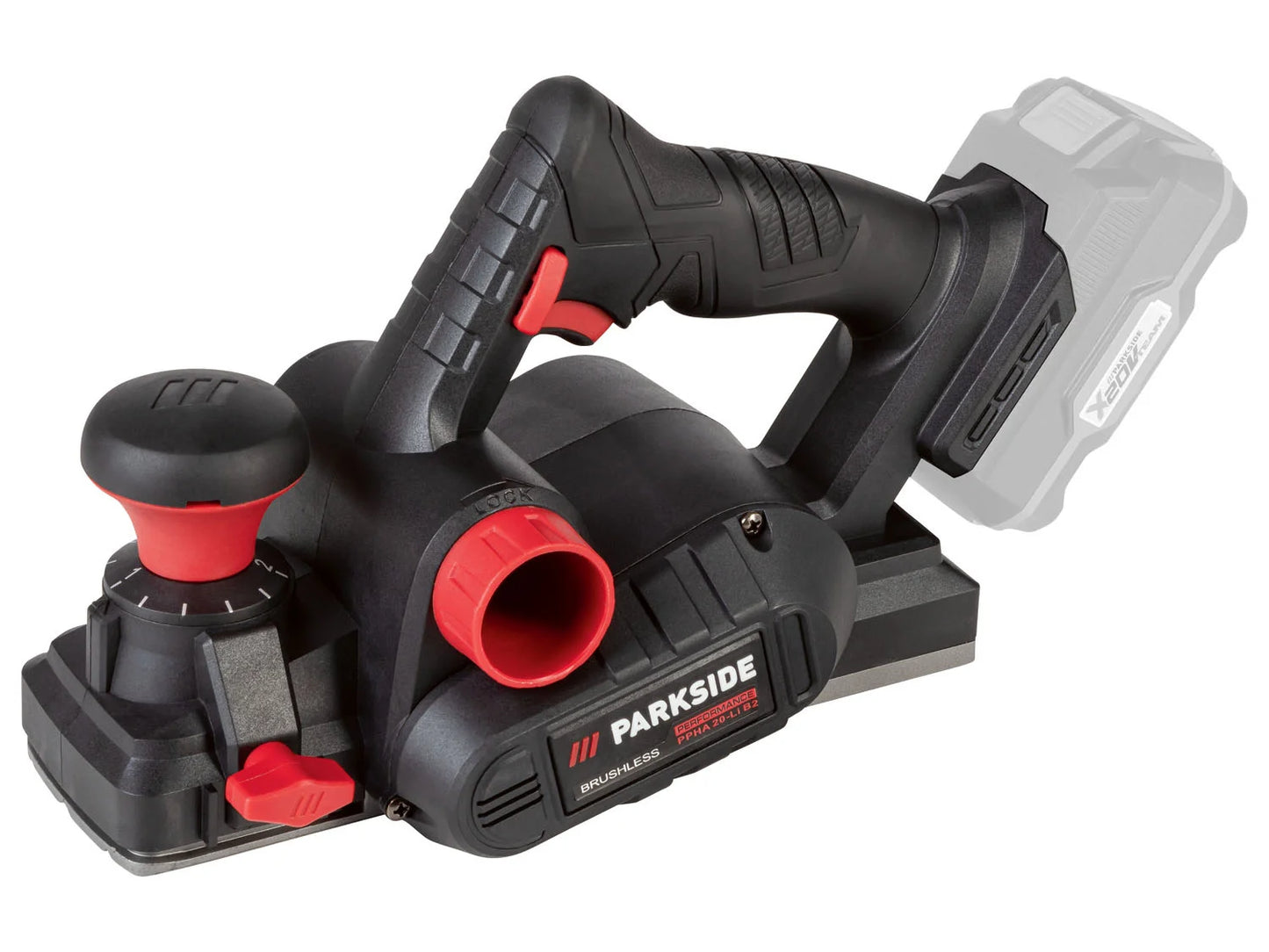 PARKSIDE PERFORMANCE® 20 V Akku Hobel »PPHA 20-Li B2«, ohne Akku und Ladegerät