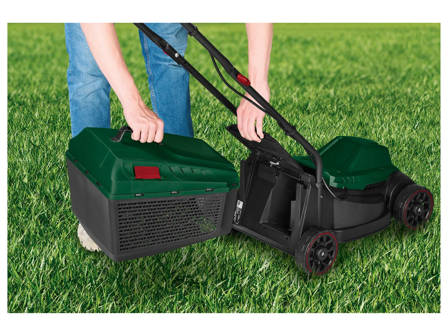 PARKSIDE® Elektro-Rasenmäher »PRM 1200 C3«, 1200 W, 30 l