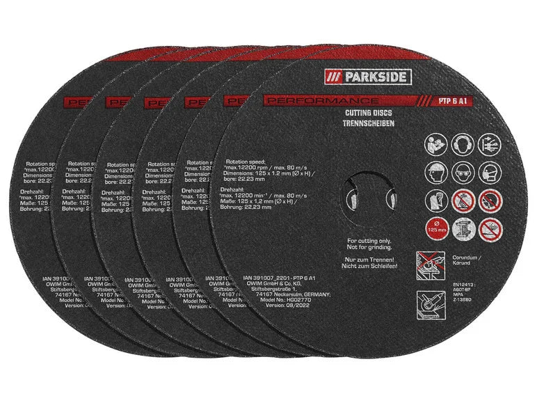 PARKSIDE PERFORMANCE® Trennscheiben »PTP 6 A1«