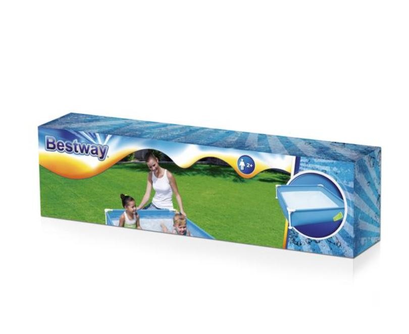 Bestway Portable Readymade Swimming Pool (48" x 48" x 12")